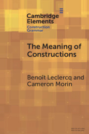 Elements in Construction Grammar