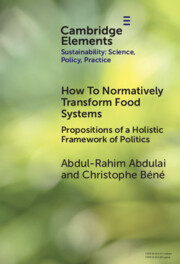 How To Normatively Transform Food Systems